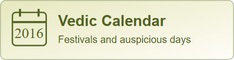 Vedic Calendar